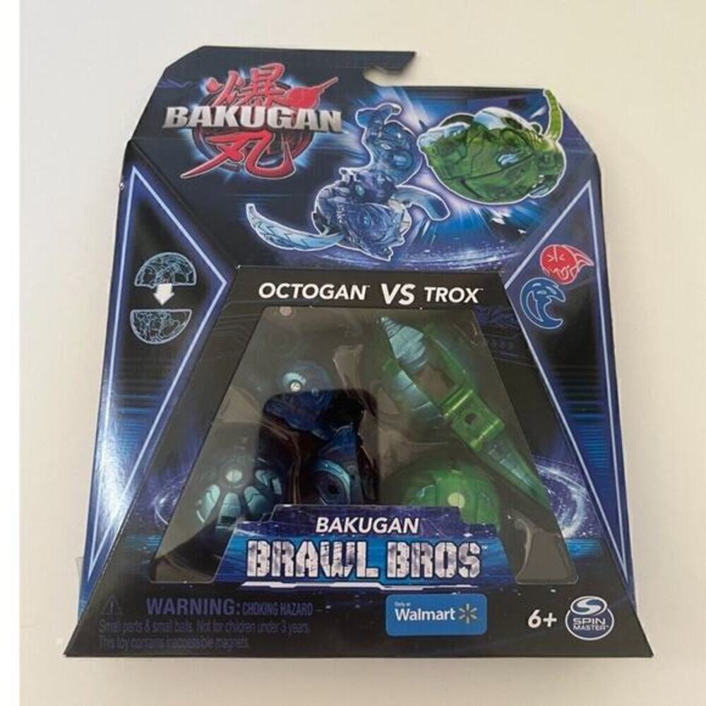 Bakugan Brawl Bros Generation 3 Octogan Vs Trox New‎ Collectible Gift Robot